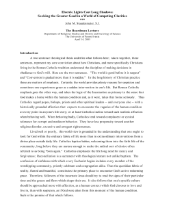 Seeking the Greater Good in a World of Competing Clarities