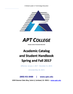 College Catalog