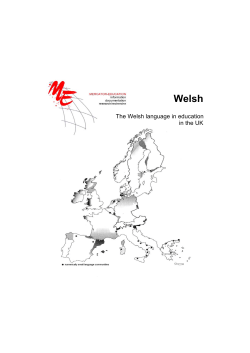 The Welsh language in education in the UK