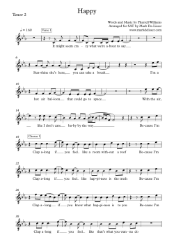 Happy - Tenor 2 - Maranatha Gospel Choir