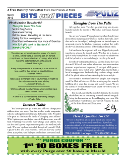 March 2012 - Puliz Records Management