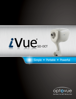 iVue Brochure - Clarion Medical Technologies