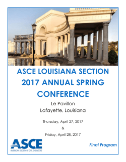 2017 annual spring conference