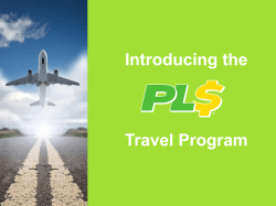 PLS Travel Introduction