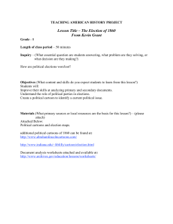 The Election of 1860 - Teaching American History