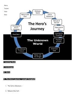 Hero`s Journey Packet