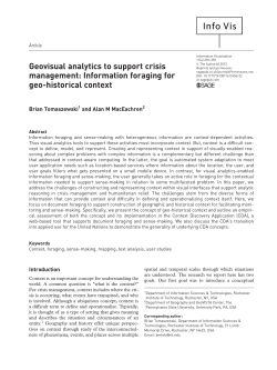 Information foraging for geo-historical context