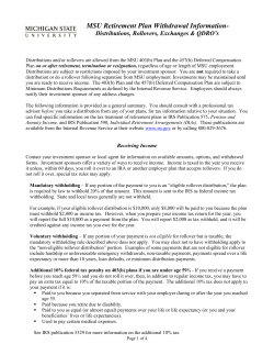 403(b) Base Retirement Vendors