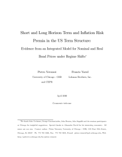 Short and Long Horizon Term and Inflation Risk Premia in the US