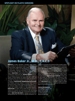 James Baker Jr., MD, FACS