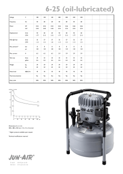 6-25 (oil-lubricated) - Jun-Air