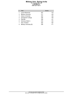 Results - Midway University