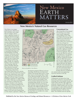 New Mexico`s Natural Gas Resources