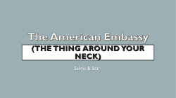 The American Embassy: Salma Star