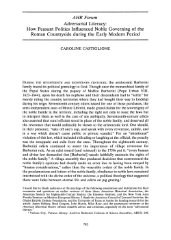 AHR Forum Adversarial Literacy: How Peasant Politics Influenced