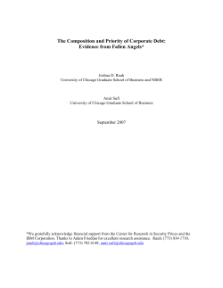 Corporate debt is characterized by heterogeneity