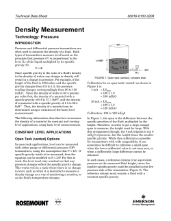 Density Measurement
