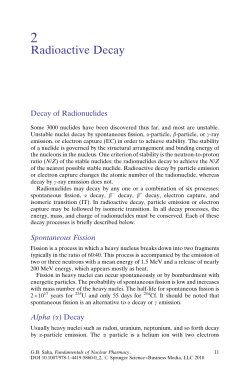 2 Radioactive Decay