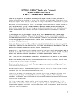 May 10, 2016 (Diocese of Easton Clericus)