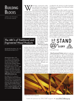 BUILDING BLOCKS - American Wood Council