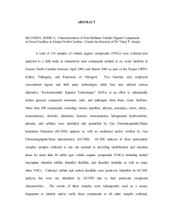 ABSTRACT BLUNDEN, JESSICA. Characterization