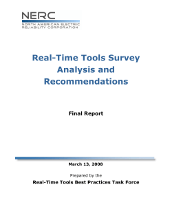 Real-Time Tools Survey Analysis and Recommendations