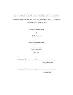 Thesis - Maryville College