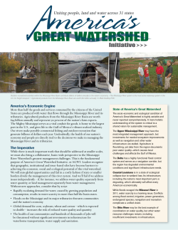 America`s Watershed Initiative