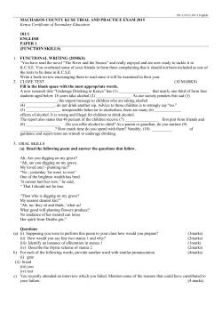 english 2015 mocks - theonlineteachers