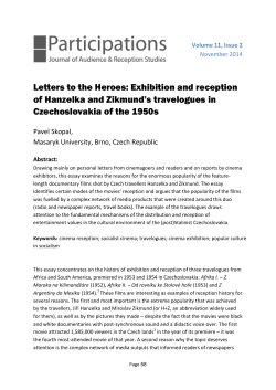 Letters to the Heroes: Exhibition and reception of