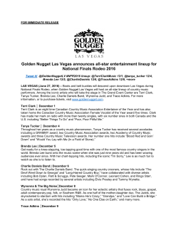 Golden Nugget Las Vegas announces all