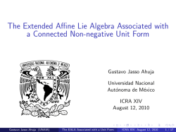 The Extended Affine Lie Algebra Associated with a Connected Non