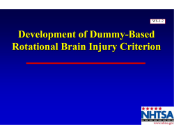 Brain Injury Lecture