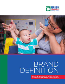 brand definition - First 5 Fresno County