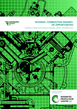 internal combustion engines: uk opportunities