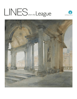LINESfrom theLeague - The Art Students League of New York