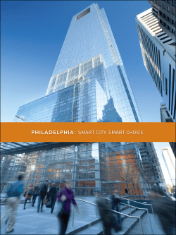 philadelphia: smart city. smart choice.