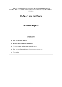 Sport and Media (Storre Copy)
