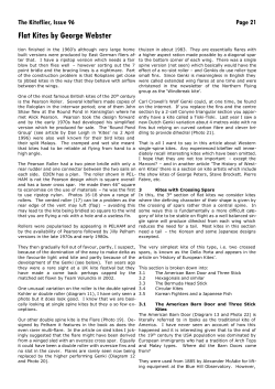 Flat Kites by George Webster - The Kite Society of Great Britain