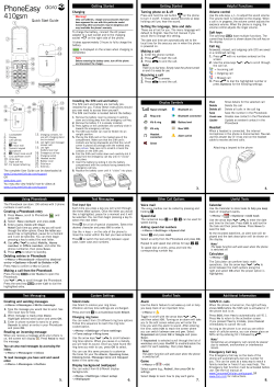 Quick Start Guide - Consumer Cellular