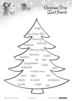 Oxford Christmas Activities 2