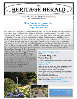 The Summer 2016 issue of the Heritage Herald