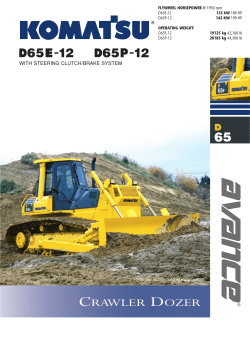 crawler dozer