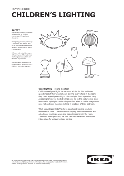 children`s lighting