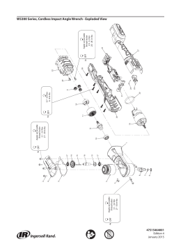 Parts Information_W5300 Series, Cordless Impact Angle Wrench