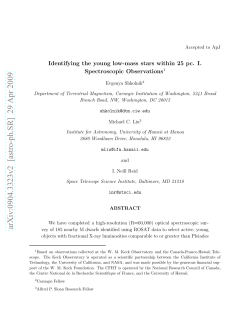 Identifying the Young Low-mass Stars within 25 pc. I. Spectroscopic
