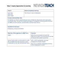 Matrix Multiplication