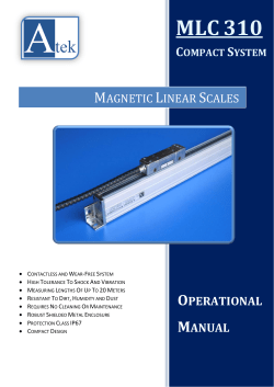 Magnetıc Lınear Scales - ATEK Sensor Technologies