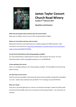 James Taylor Concert Church Road Winery