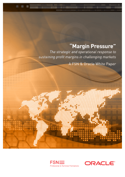 FSN and Oracle: "Margin Pressure” The strategic and operational